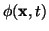 $ \phi({\bf x},t)$