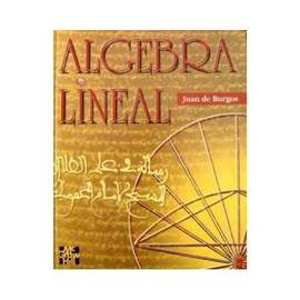 Portada del Álgebra Lineal (de Juan de Burgos)